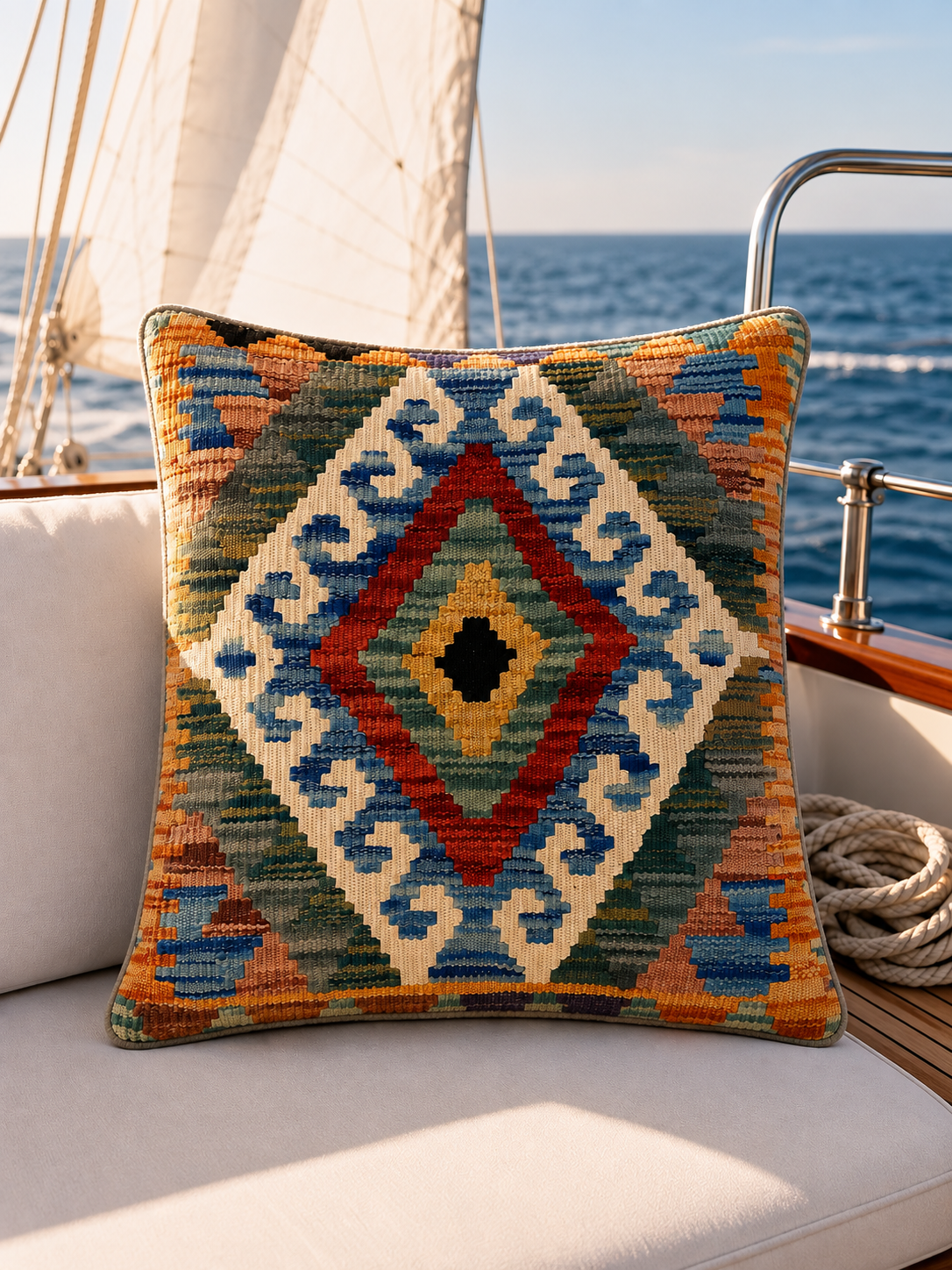 Kilim Cushion Cover - Image 2