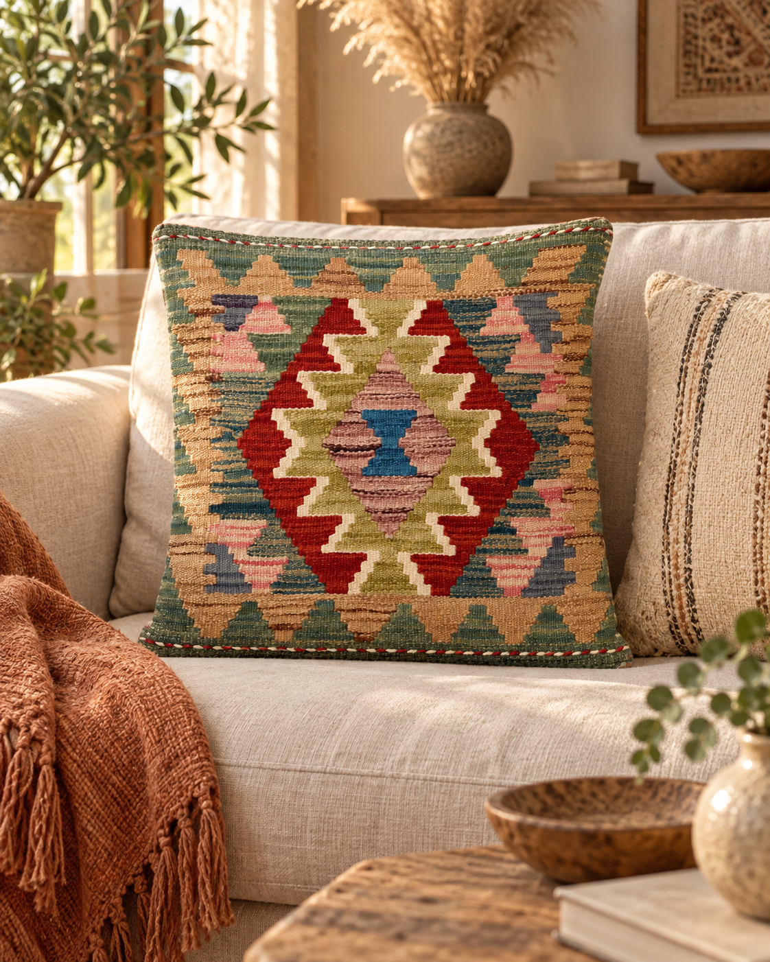 Kilim Cushion Cover - Image 3